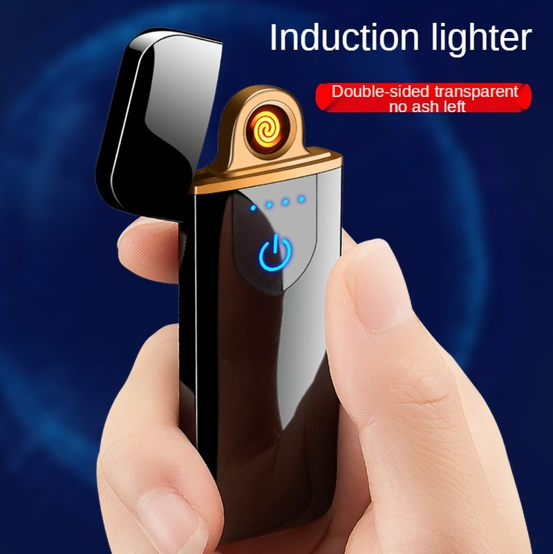 Windproof USB Cigarrete ighter Dua ARC Pasma Fameess Rechargeabe Eectric ighters Men Gadgets
Windproof USB Cigarrete ighter Dua ARC Pasma Fameess Rechargeabe Eectric ighters Men Gadgets