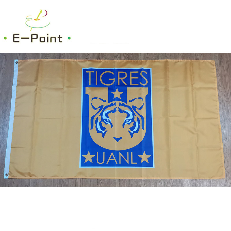 Mexico Liga Club Tigres Flag 3*5ft (90cm*150cm) Polyester flags Banner decoration flying home & garden Festive gifts