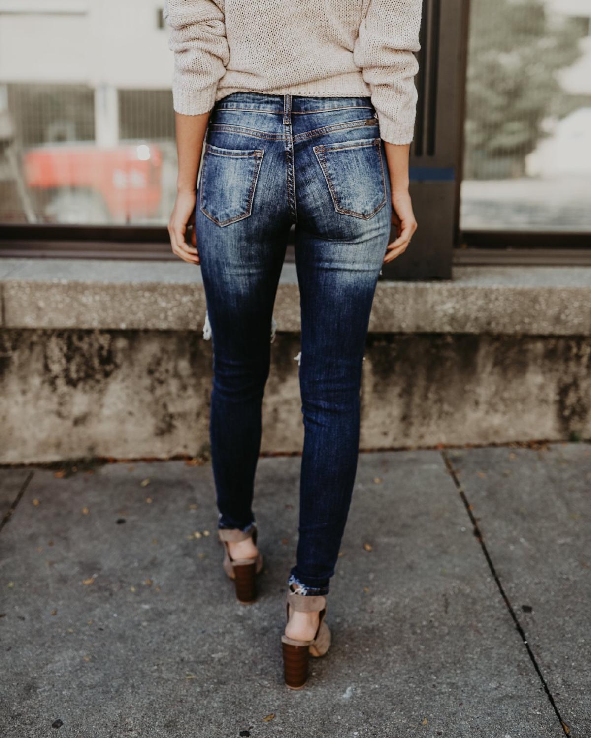 Summer High Waist Jeans Womans Casual Ripped Hole Cropped Slim Skinny Long Skinny Jeans Women Pencil Vintage Denim Pants 210222