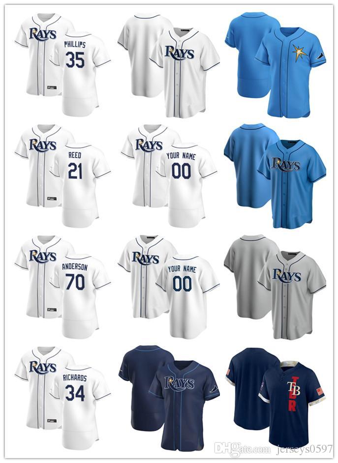 Custom Jersey Mens women TampaBayRays35 Brett Phillips 21 Cody Reed 34 Trevor Richards 70 Nick Anderson Baseball Jerseys, Blue;black
Custom Jersey Mens women TampaBayRays35 Brett Phillips 21 Cody Reed 34 Trevor Richards 70 Nick Anderson Baseball Jerseys, Blue;black