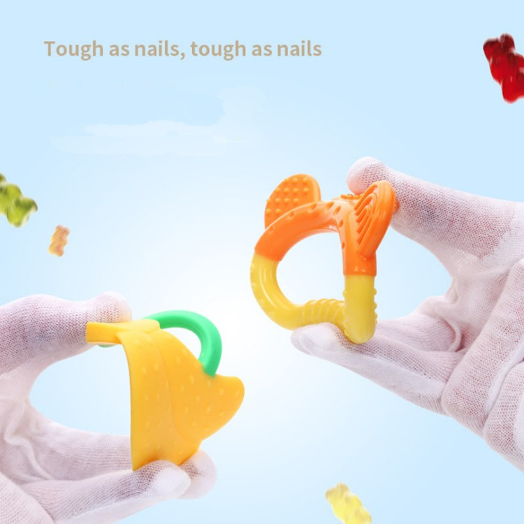 Wholesale Silicone Baby Teether Toy Berry bumps Soothe Babies Sore Gums Infant Teething Toy BPA Teething Relief Pacifier Fruit Shape