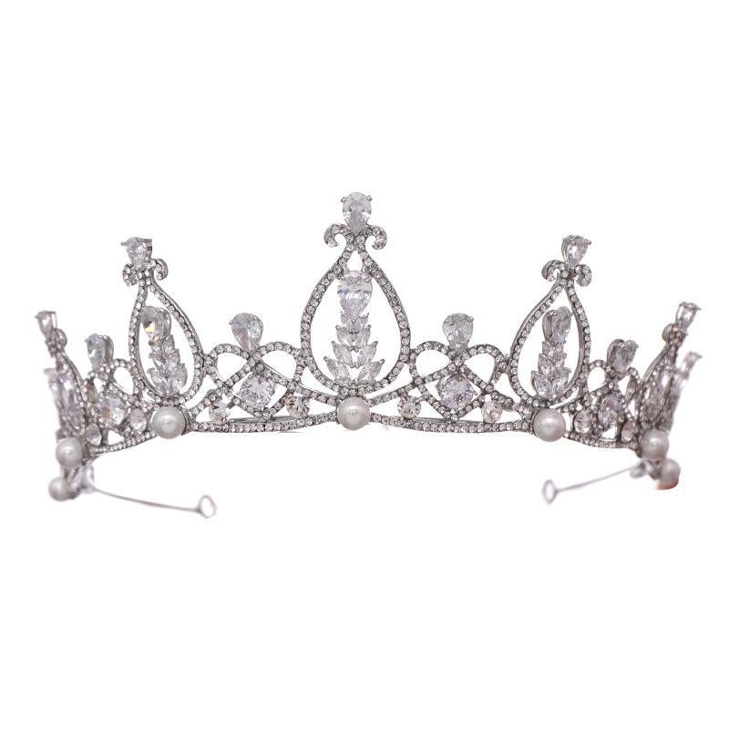 Hair Clips & Barrettes Cubic Zirconia Tiara Bride CZ Zircon Stone Wedding Accessories Jewelry Crown Luxury Fashion Water Droplet Woman Gift, Golden;silver
Hair Clips & Barrettes Cubic Zirconia Tiara Bride CZ Zircon Stone Wedding Accessories Jewelry Crown Luxury Fashion Water Droplet Woman Gift, Golden;silver
