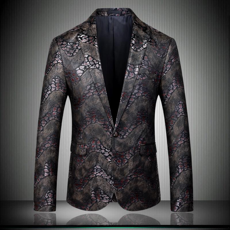 Jacket Gray Men's Blazer Smart Casual Printing 2021 New Great Designer Men Suit Jacket stage costumes for singers mens 8811
Jacket Gray Men's Blazer Smart Casual Printing 2021 New Great Designer Men Suit Jacket stage costumes for singers mens 8811