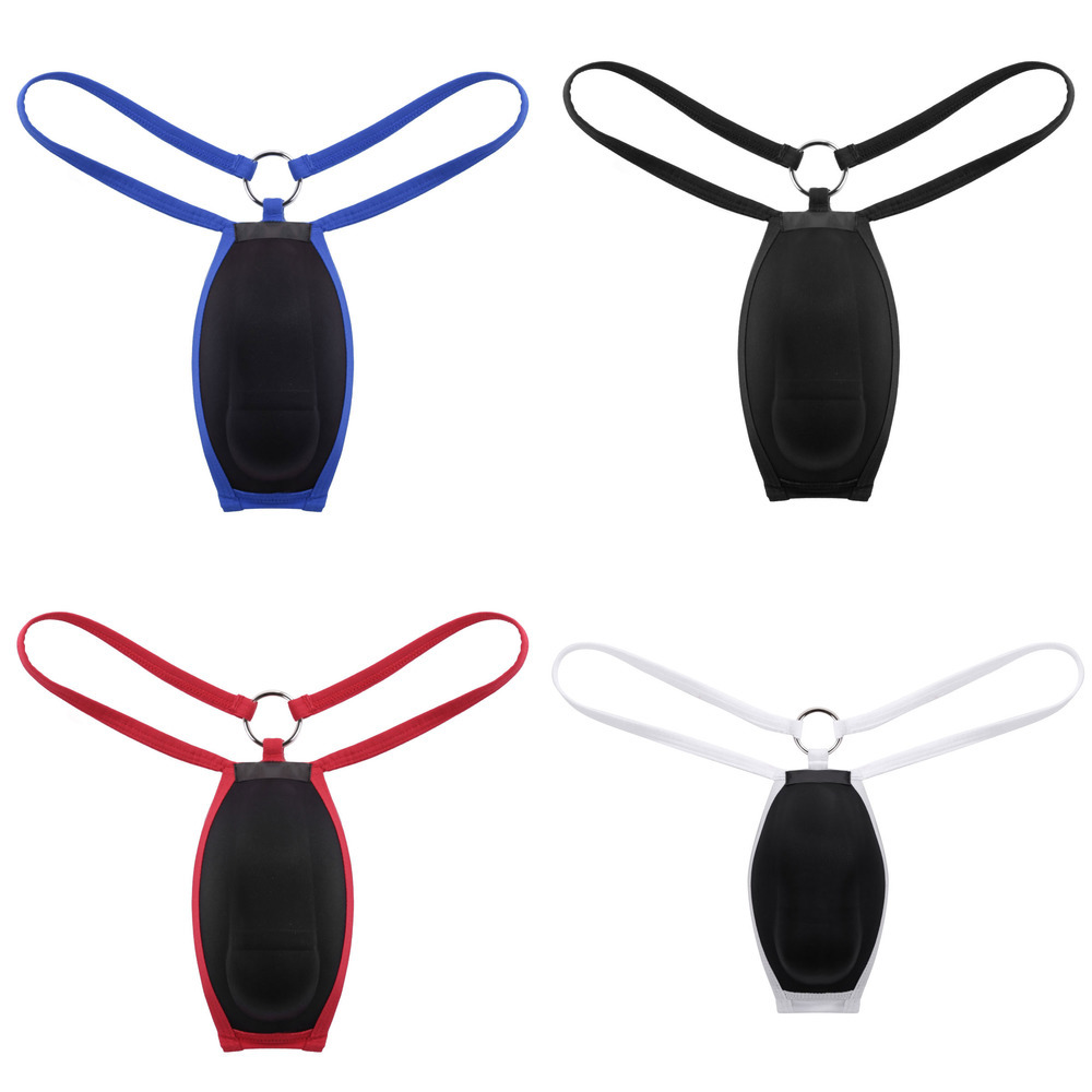 Mens Low Rise Panties U Shape Bulge Pouch Athletic Supporters Jockstraps T-back G-string Thong Briefs Underwear Underpants L0227, Black;white
Mens Low Rise Panties U Shape Bulge Pouch Athletic Supporters Jockstraps T-back G-string Thong Briefs Underwear Underpants L0227, Black;white