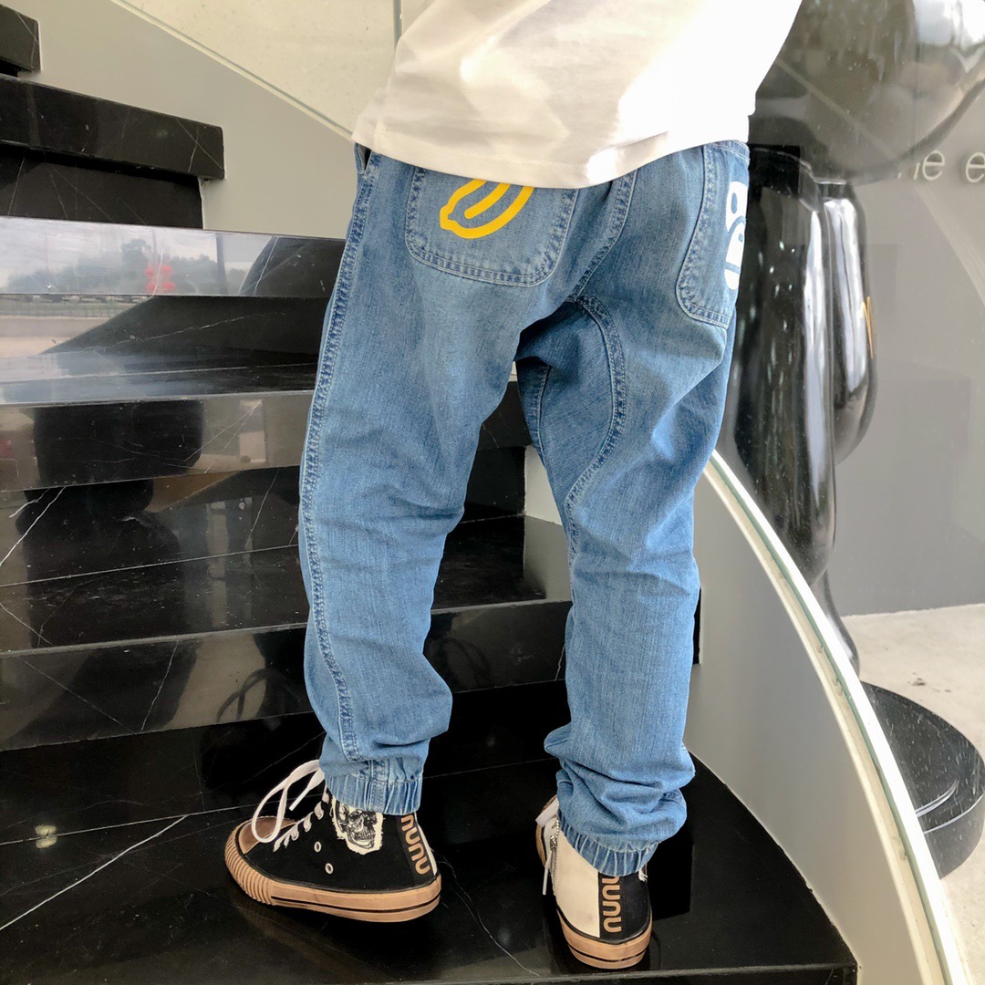 spring Children Denim Pants Fashion Kids Boys trousers Toddler Girls Jeans, Blue
spring Children Denim Pants Fashion Kids Boys trousers Toddler Girls Jeans, Blue