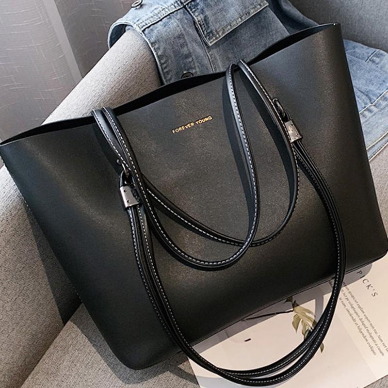 Evening Bags Solid Color Women's PU Leather Handbag Luxury Handbags Women Designer Large Capacity Tote For 2021 Shoulder Bag
Evening Bags Solid Color Women's PU Leather Handbag Luxury Handbags Women Designer Large Capacity Tote For 2021 Shoulder Bag