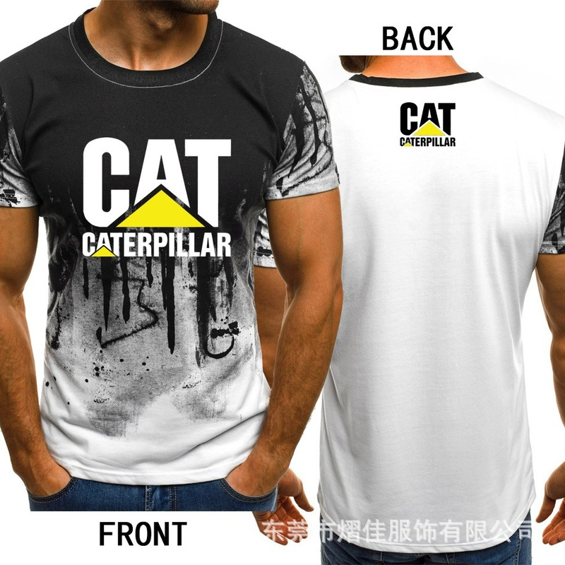 High Quality Summer Men's Short Sleeve Car Logo for CAT Caterpillar T-shirt Printed O-Neck Cotton Comfortable Gradient Casual Men's T-shirt, White;black
High Quality Summer Men's Short Sleeve Car Logo for CAT Caterpillar T-shirt Printed O-Neck Cotton Comfortable Gradient Casual Men's T-shirt, White;black
