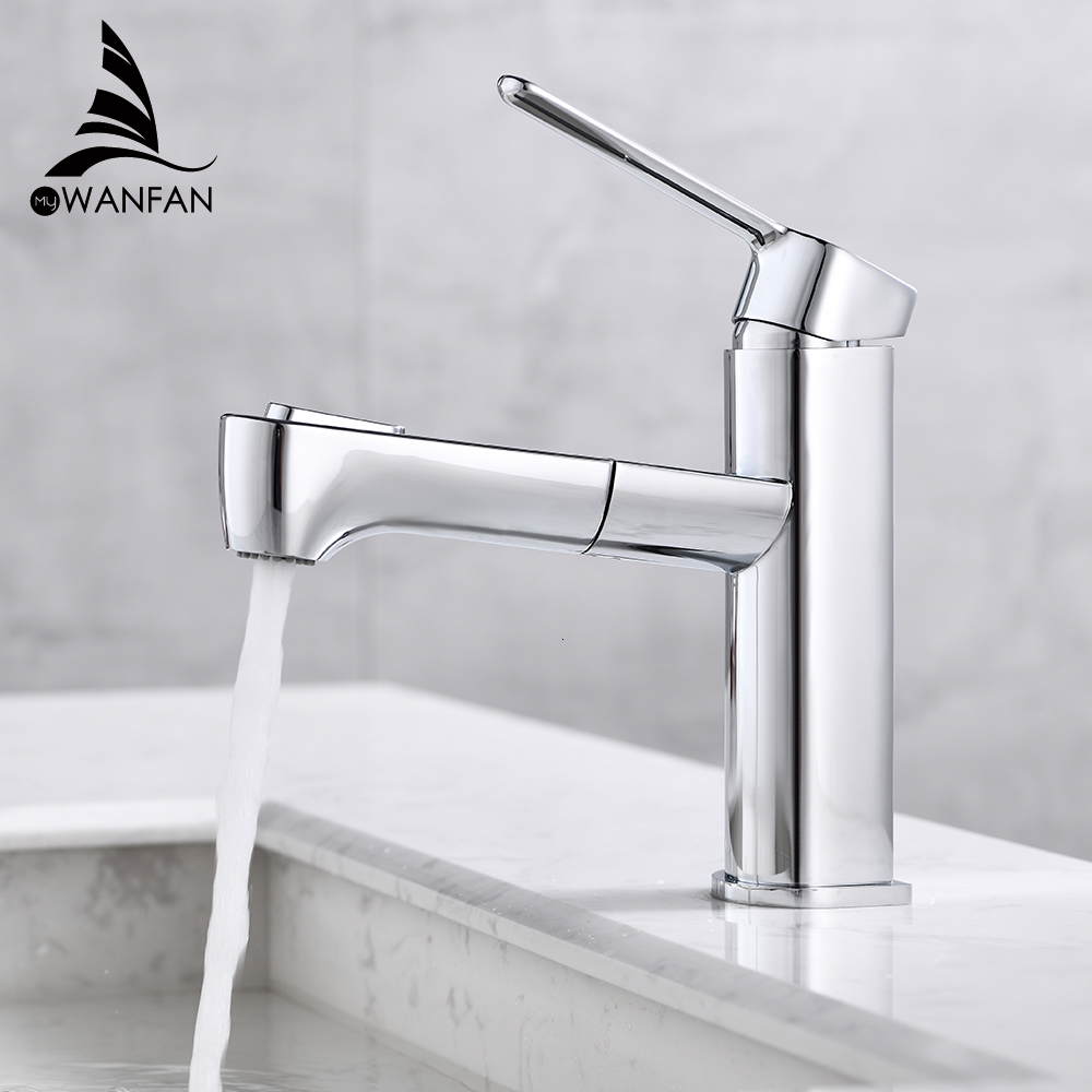 Bathroom Sink Faucets Basin Pull Out Faucet Hot and Cold Water Mixer Tap Chrome Finish Brass Toilet Crane 8834b Qum9
Bathroom Sink Faucets Basin Pull Out Faucet Hot and Cold Water Mixer Tap Chrome Finish Brass Toilet Crane 8834b Qum9
