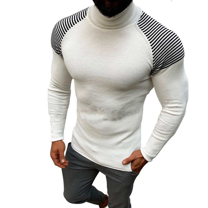 2021 Striped Fashion Turtlenecks Sweater Casual Knitting Male Seam Sweatshirts Fine Autumn Fit Long Korean Sleeve Ny70, Black
2021 Striped Fashion Turtlenecks Sweater Casual Knitting Male Seam Sweatshirts Fine Autumn Fit Long Korean Sleeve Ny70, Black