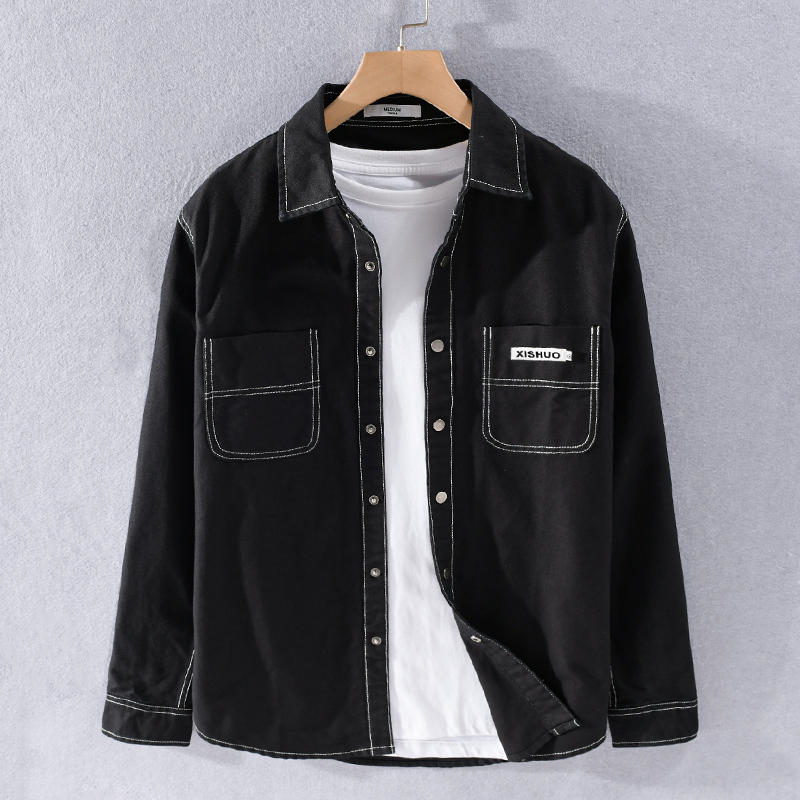 2021 New De Camisa Algodo Dos Homens Moda Da Primavera Do Outono Camisas Ocasionais Para o Homem Ye5i, Black
2021 New De Camisa Algodo Dos Homens Moda Da Primavera Do Outono Camisas Ocasionais Para o Homem Ye5i, Black