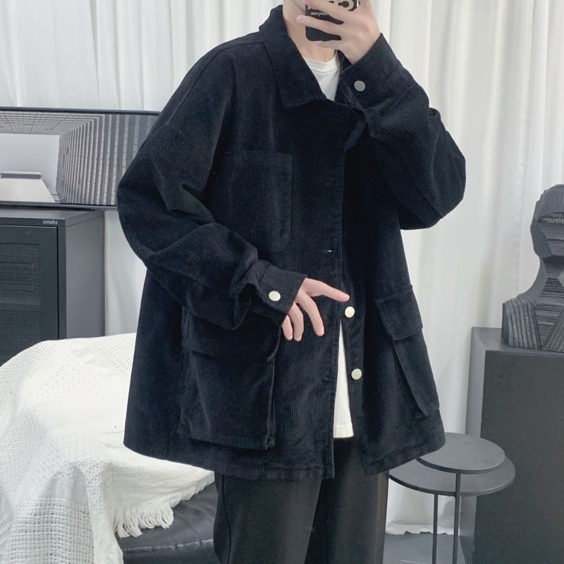 2021 New Spring Cotton Corduroy Men's Fashion Retro Pocket Jacket Mens Streetwear Korean Style Loose Lapel Jackets Coat Men M-xl Rryn, Dark gray
2021 New Spring Cotton Corduroy Men's Fashion Retro Pocket Jacket Mens Streetwear Korean Style Loose Lapel Jackets Coat Men M-xl Rryn, Dark gray