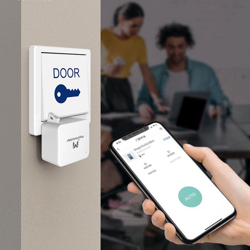 Smart Home Control Switch Bot Button Pusher Wireless Phone Bluetooth Keyless Lock Open Convenience
Smart Home Control Switch Bot Button Pusher Wireless Phone Bluetooth Keyless Lock Open Convenience