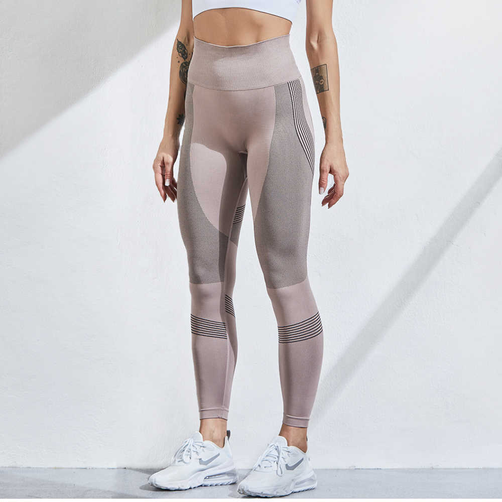 CHRLEISURE High Waist Legging Bubble Butt Workout Gym Sports Stretch Fitness Pants 210910