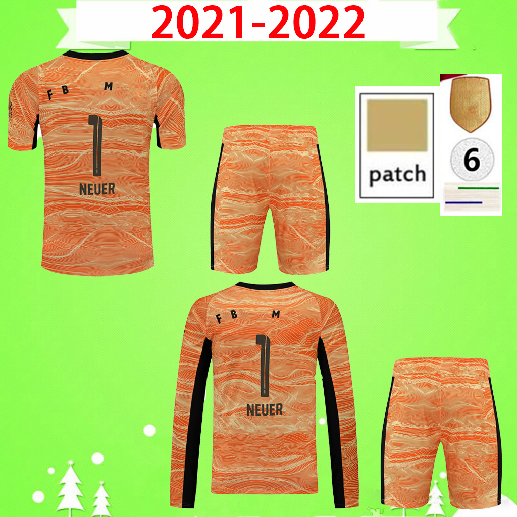Adults Kit 21 22 #1 NEUER goalkeeper soccer jerseys Mens sets LEWANDOWSKI SANE GORETZKA bAyerN MULLER DAVIES suits football shirt muNich 2021 2022 short long sleeve, Long sleeve 21/22 mens kit
Adults Kit 21 22 #1 NEUER goalkeeper soccer jerseys Mens sets LEWANDOWSKI SANE GORETZKA bAyerN MULLER DAVIES suits football shirt muNich 2021 2022 short long sleeve, Long sleeve 21/22 mens kit