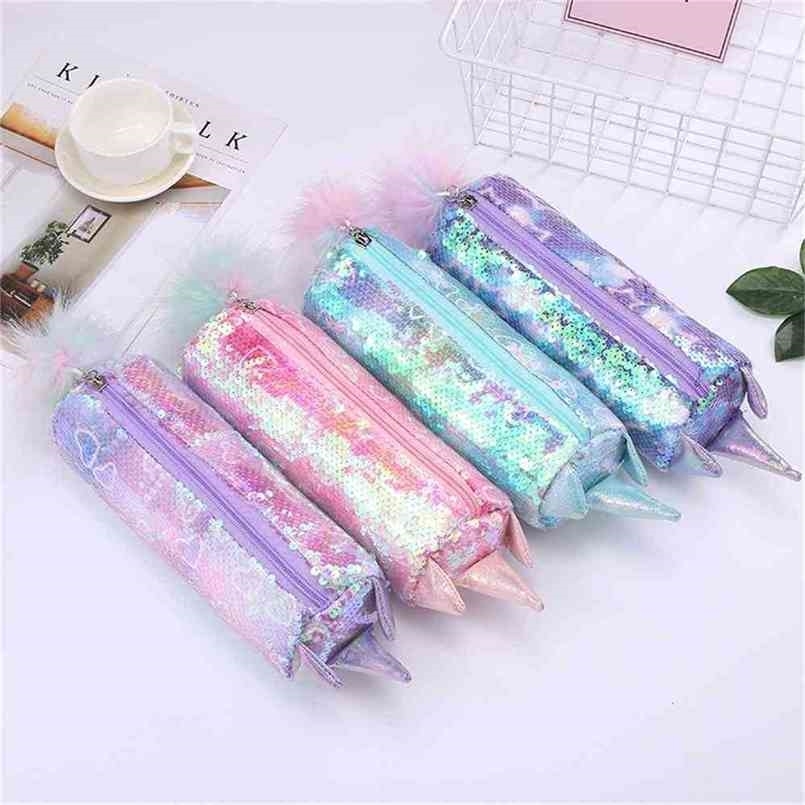 Student Pencil Case Unicorn Candy Sequin Cartoon Pencil Mini Bags For Children Stationery Bags Storage Purses Kids Cute Pen Box G75QCGN, Mix design or list
Student Pencil Case Unicorn Candy Sequin Cartoon Pencil Mini Bags For Children Stationery Bags Storage Purses Kids Cute Pen Box G75QCGN, Mix design or list