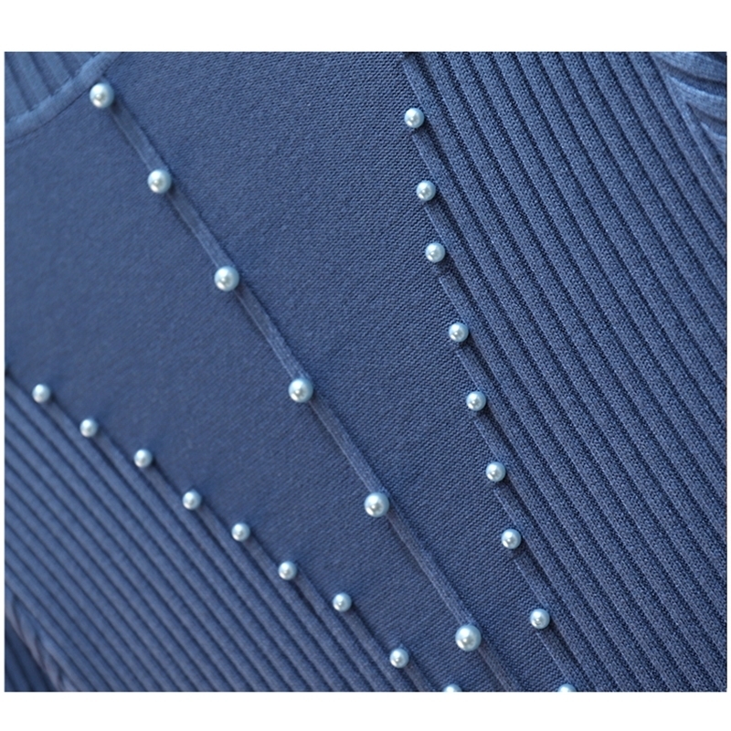 ONeck Women Winter Warm Sweater Dress women Casual Loose Long Sleeve Knitted Dress Ladies Elegant party dress 201008