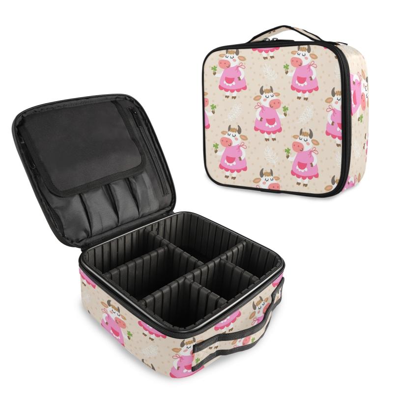 Multifunctional Cosmetic Bag Women Large Travel MakeUp Neceser Organizer Zipper Cute Cow Makeup Case Pouch Toiletry Kit Wash Bag, 01
Multifunctional Cosmetic Bag Women Large Travel MakeUp Neceser Organizer Zipper Cute Cow Makeup Case Pouch Toiletry Kit Wash Bag, 01