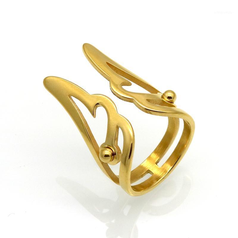 Band Rings Unique Design Head With Eye Shape Hollow Out Stainless Steel Gold Color For Women Jewelry Aneis Anillos Bague Party Ring, Silver
Band Rings Unique Design Head With Eye Shape Hollow Out Stainless Steel Gold Color For Women Jewelry Aneis Anillos Bague Party Ring, Silver