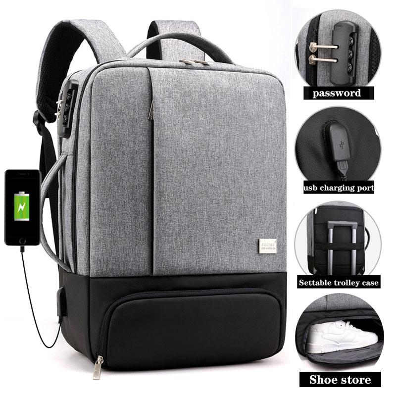 Travel Backpack Men Anti Theft 15.6 Inch Laptop Bagpack Bag Male USB Notebook Business Large Backpacks Waterproof Teenagers Bags, Black
Travel Backpack Men Anti Theft 15.6 Inch Laptop Bagpack Bag Male USB Notebook Business Large Backpacks Waterproof Teenagers Bags, Black
