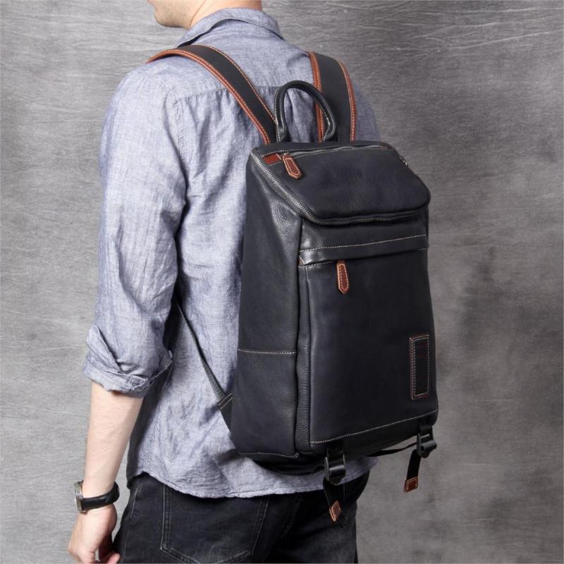 Backpack High Quality Men Business Travel Genuine Leather Casual Laptop Bag Mens Large Capacity College Bags Mochila DF514, Black
Backpack High Quality Men Business Travel Genuine Leather Casual Laptop Bag Mens Large Capacity College Bags Mochila DF514, Black