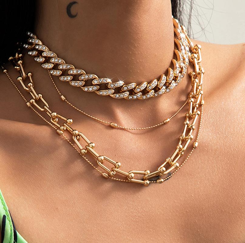 Pendant Necklaces Hip Hop Cuban Full Iced Out Rhinestones Necklace Fashion Jewelry Wholesale
Pendant Necklaces Hip Hop Cuban Full Iced Out Rhinestones Necklace Fashion Jewelry Wholesale