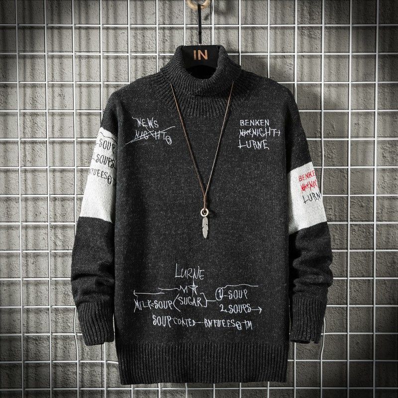 2021 New Moda Malha Pulver Jumper Camisolas Streetwear Casual Hip Hop Manga Comprida Malhas Camisola Masculina Primavera Outono Rock Topos
2021 New Moda Malha Pulver Jumper Camisolas Streetwear Casual Hip Hop Manga Comprida Malhas Camisola Masculina Primavera Outono Rock Topos