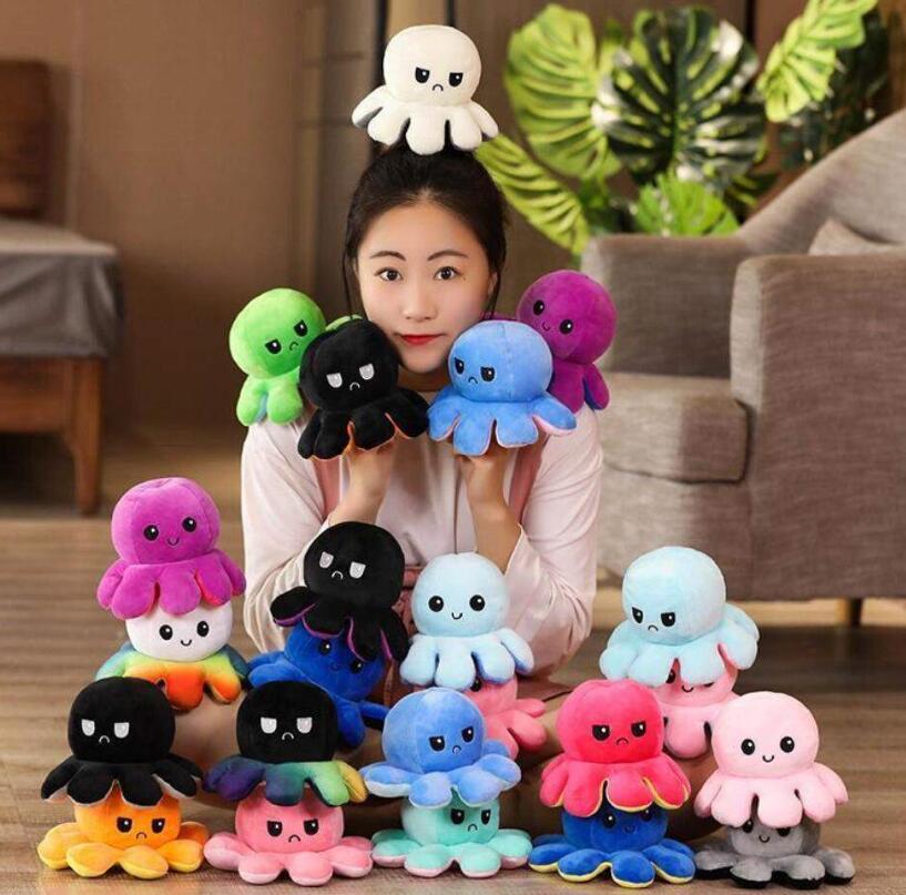 DHL FREE Reversible Flip Octopus Stuffed Plush Doll Soft Simulation Reversible Plush Toy Color Chapter Plush Doll Filled Child Toy 26 Colors
DHL FREE Reversible Flip Octopus Stuffed Plush Doll Soft Simulation Reversible Plush Toy Color Chapter Plush Doll Filled Child Toy 26 Colors