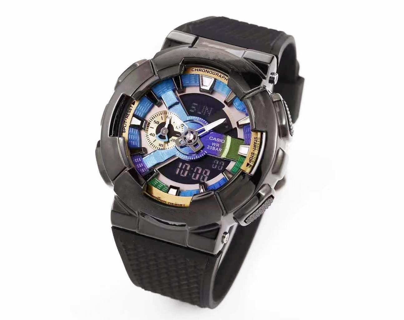 High quality M110 sports leisure alloy watch LED digital waterproof watch automatic hand-raising light unisex watch, Slivery;brown
High quality M110 sports leisure alloy watch LED digital waterproof watch automatic hand-raising light unisex watch, Slivery;brown