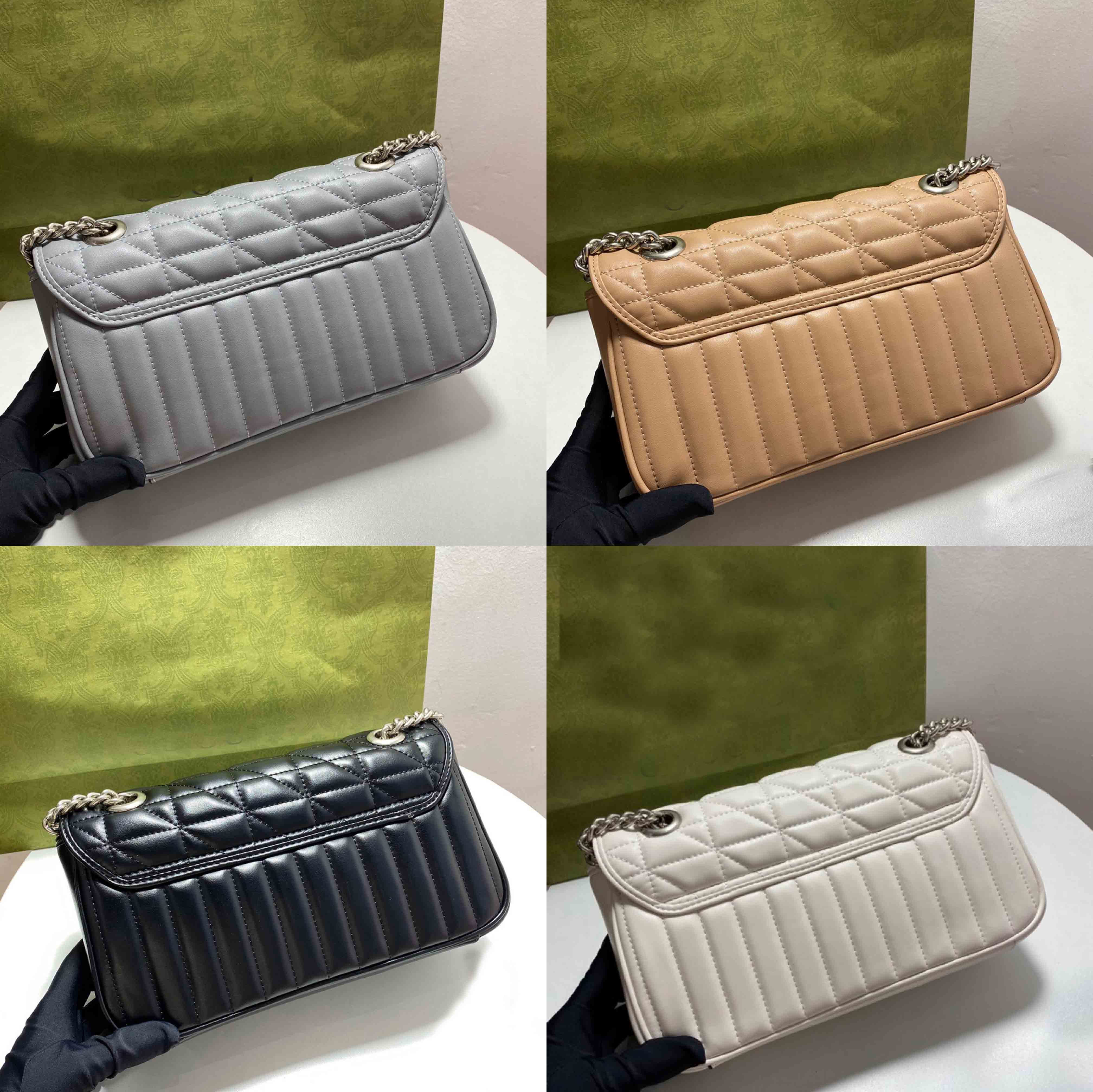 G Shoulder Crossbody Bag AAA Top Quality Chain Handbag with Box Gift for Women 443497, Grey
G Shoulder Crossbody Bag AAA Top Quality Chain Handbag with Box Gift for Women 443497, Grey