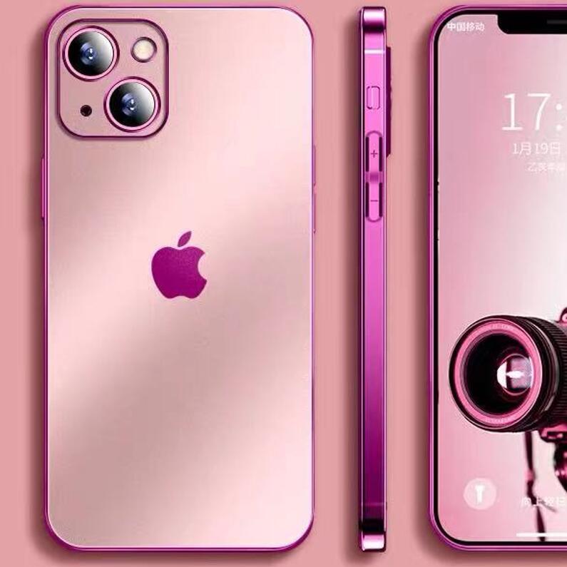 iPhone13 13pro matte electroplating Full Covered Protective Case iPhone 11 11pro XS XR case cover