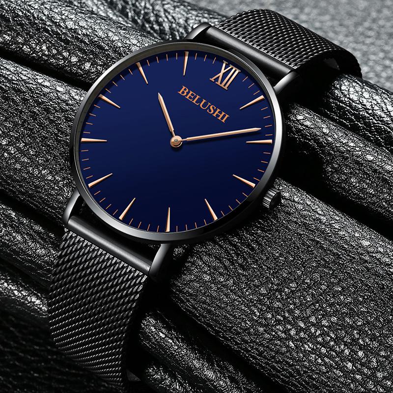Wristwatches BELUSHI Ultra-thin Men Quartz Watch Luxury Business Women Unisex Fashion Simple Men's Watches Montre Homme #a
Wristwatches BELUSHI Ultra-thin Men Quartz Watch Luxury Business Women Unisex Fashion Simple Men's Watches Montre Homme #a