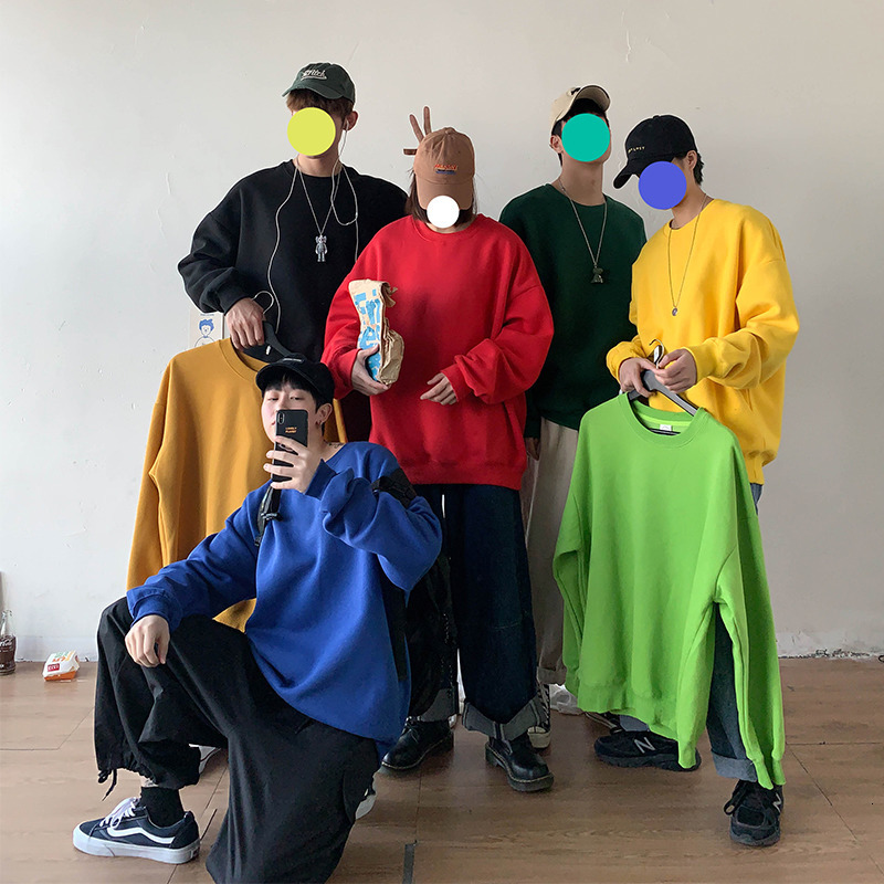 Privathinker Men Harajuku Hoodies Sweatshirts Oversized Men Women Streetwear Black Hoodie Male Hiphop Winter Basic Hoodies 201128