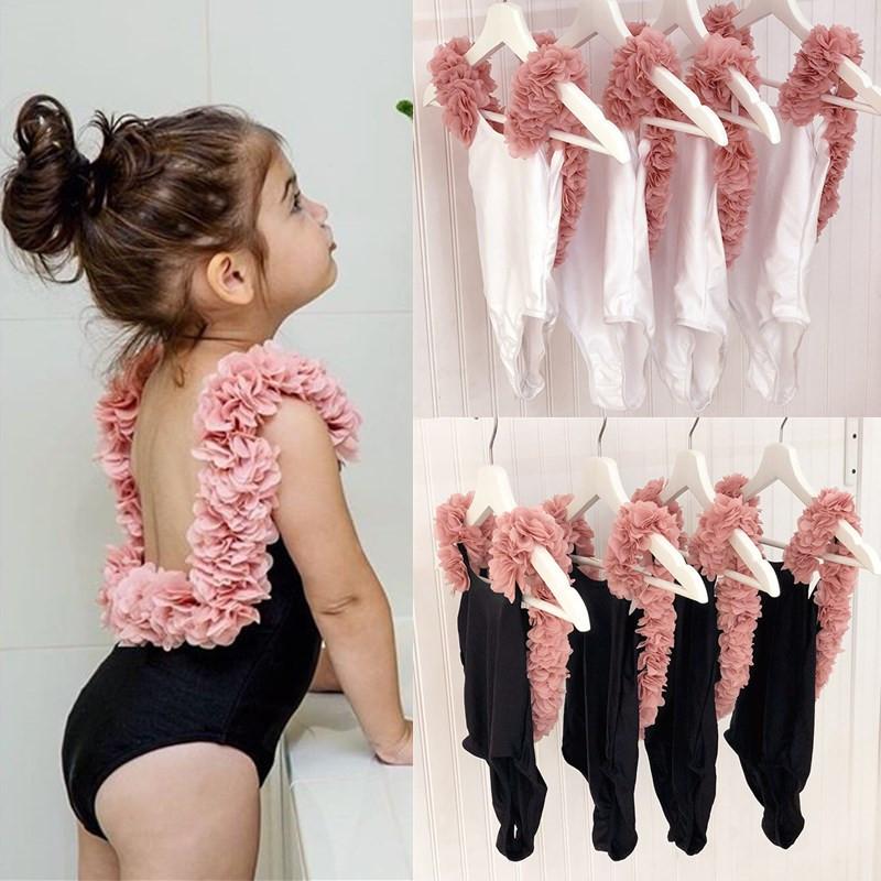 One-Pieces One Piece Swimwear Baby Girl Floral Strap Swimsuit Swimming Suit Children Little Girls Summer Holiday Beach Wear, Black
One-Pieces One Piece Swimwear Baby Girl Floral Strap Swimsuit Swimming Suit Children Little Girls Summer Holiday Beach Wear, Black
