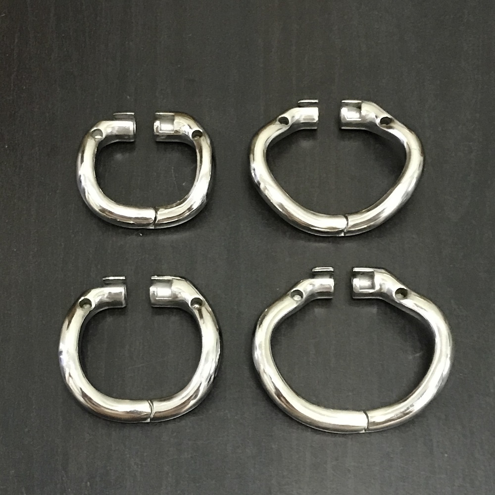 Stainless Steel Hinged Ring for Men Chastity Devices Male Metal Cage Locking Belt Restrained Kit 4 Sizes OI026
Stainless Steel Hinged Ring for Men Chastity Devices Male Metal Cage Locking Belt Restrained Kit 4 Sizes OI026