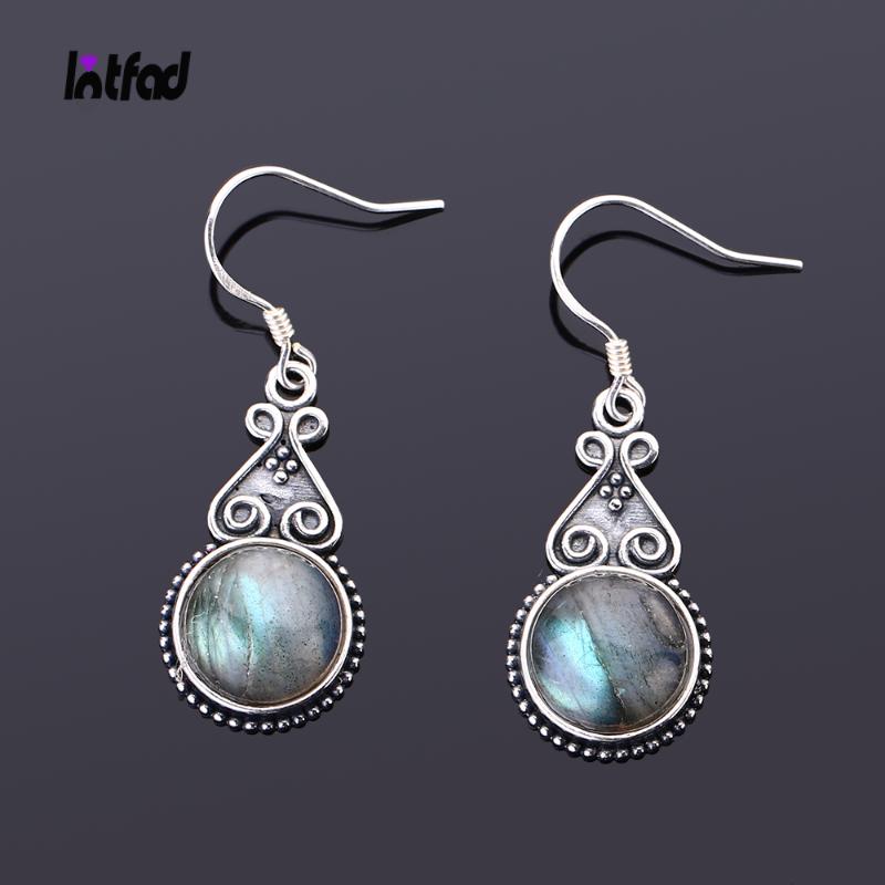 Dangle & Chandelier S925 Sterling Silver Drop Earring 10MM Labradorite Multicolor Pendant Earrings Engagement Wedding Women Fine Jewelry 
Dangle & Chandelier S925 Sterling Silver Drop Earring 10MM Labradorite Multicolor Pendant Earrings Engagement Wedding Women Fine Jewelry