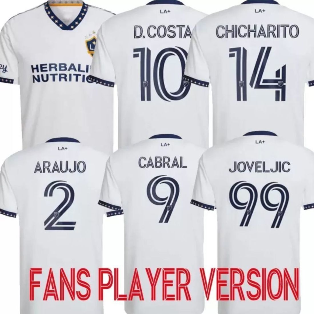 MLS 2022 2023 Los Angeles LA Galaxy Soccer JerseyS CHICHARITO D.Costa Joveljic EfraÃn Ãlvarez Marky Cabral 22 23 KLJESTAN HOME FOOTBALL SHIR, Black;yellow
MLS 2022 2023 Los Angeles LA Galaxy Soccer JerseyS CHICHARITO D.Costa Joveljic EfraÃn Ãlvarez Marky Cabral 22 23 KLJESTAN HOME FOOTBALL SHIR, Black;yellow