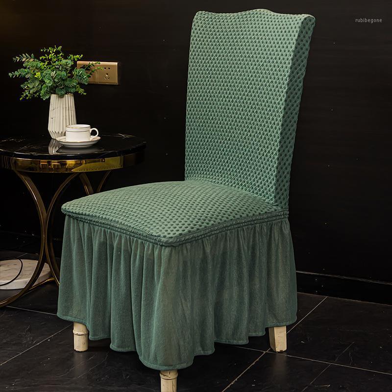 Chair Covers Light Luxury Turkish Small Square Lattice Dining Cover Backrest Integrated Universal Thick Elastic Household
Chair Covers Light Luxury Turkish Small Square Lattice Dining Cover Backrest Integrated Universal Thick Elastic Household