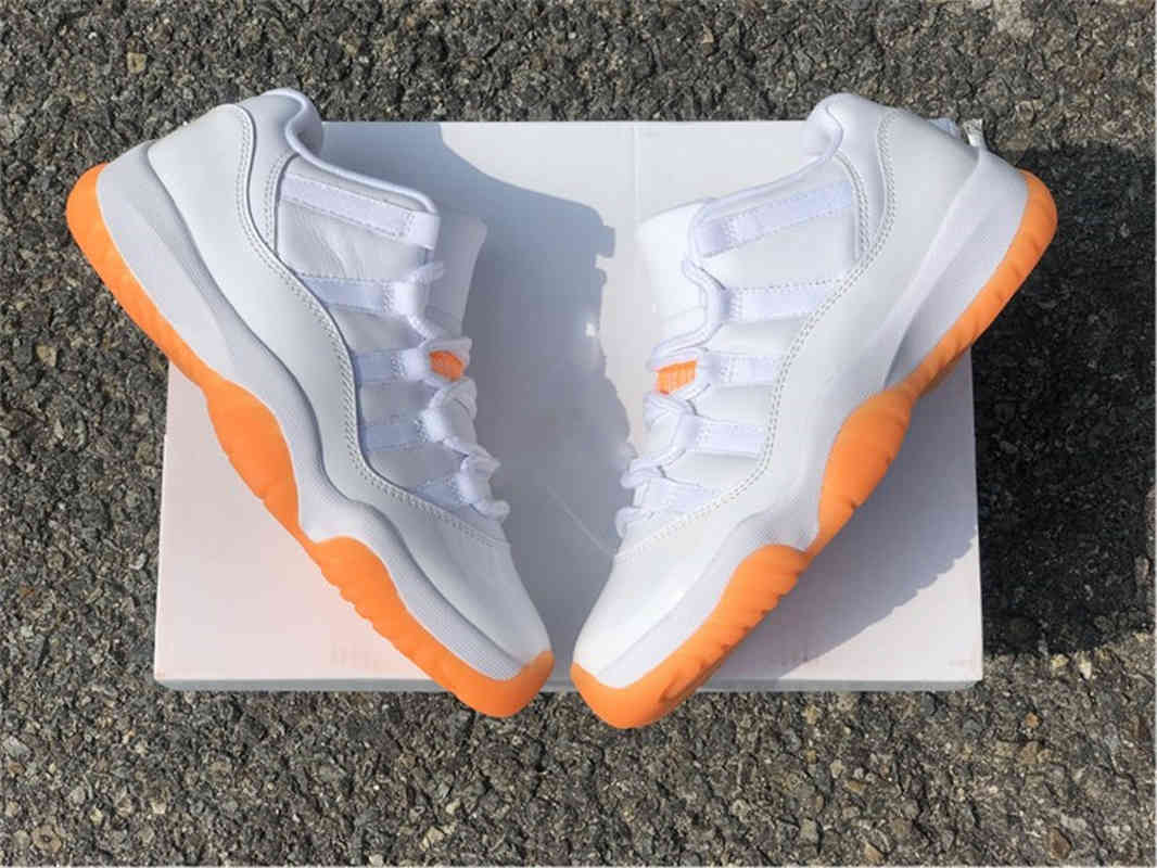 Shoes Authentic 11 Low WMNS Bright Citrus Man Woman Basketball AH7860-139 11s White Orange Real Carbon Fiber Sneakers, Bubble wrap packaging
Shoes Authentic 11 Low WMNS Bright Citrus Man Woman Basketball AH7860-139 11s White Orange Real Carbon Fiber Sneakers, Bubble wrap packaging