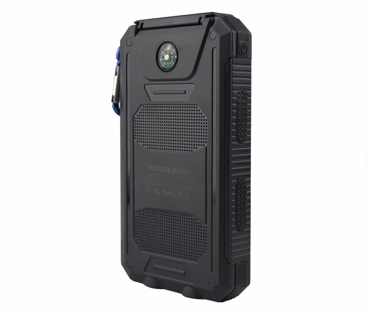 50000mAh Novel solar PowerBank Waterproof Power Banks 2A Output Cell Phone Portable Charger8408066