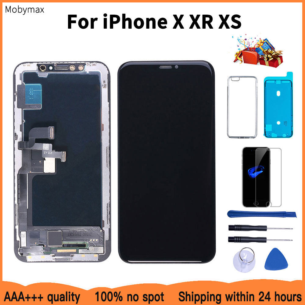 100% new lcd display for iphone x xr max wholesale price from factory touch screen complet for iphone xs test good 3d touch
100% new lcd display for iphone x xr max wholesale price from factory touch screen complet for iphone xs test good 3d touch