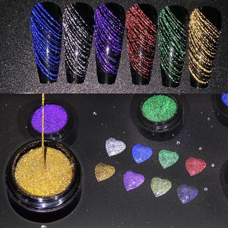 Nail Gel 1Jar GlitterSpiderNail Diamond Line Wire Pulling Silk NailPolish Web Manicure Gel,Varnishes Drawing Painting Disco GelPolish, Red;pink
Nail Gel 1Jar GlitterSpiderNail Diamond Line Wire Pulling Silk NailPolish Web Manicure Gel,Varnishes Drawing Painting Disco GelPolish, Red;pink