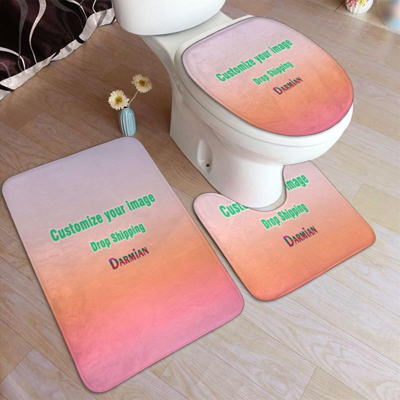 Carpets DARMIAN Bathroom Accessories Customized Printed Washable Floor Rugs 3Pcs Toilet Seat Cover Anti-slip Set
Carpets DARMIAN Bathroom Accessories Customized Printed Washable Floor Rugs 3Pcs Toilet Seat Cover Anti-slip Set