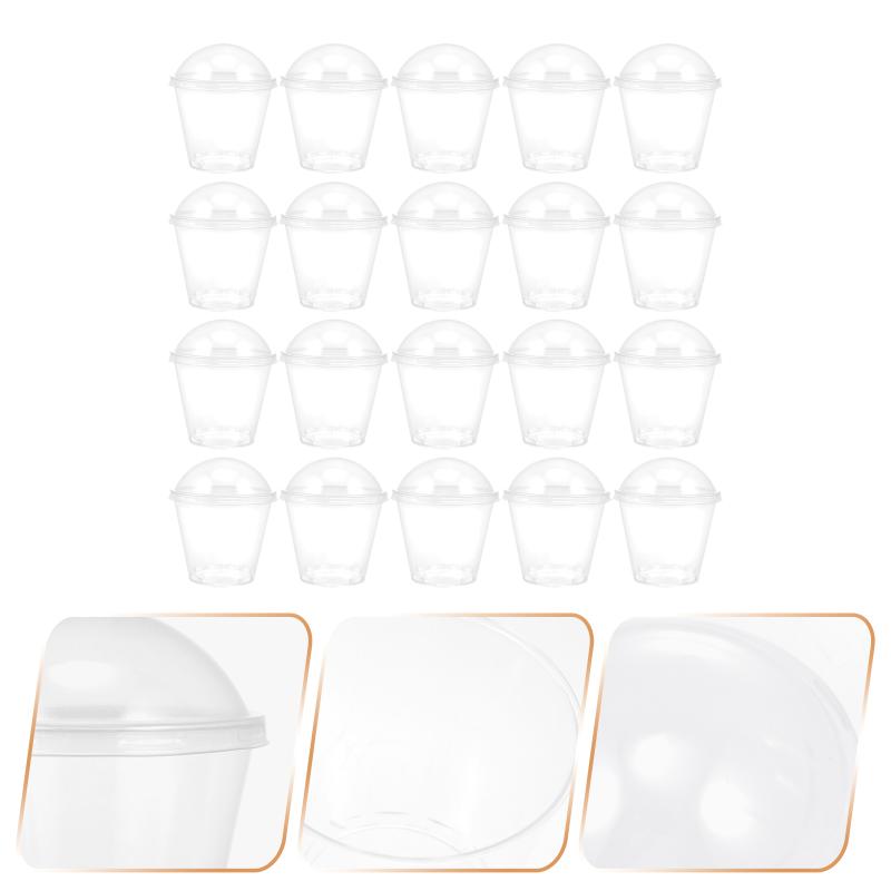 disposable cups & straws 20 sets of mousse pudding jelly yogurt dessert (transparent)
disposable cups & straws 20 sets of mousse pudding jelly yogurt dessert (transparent)