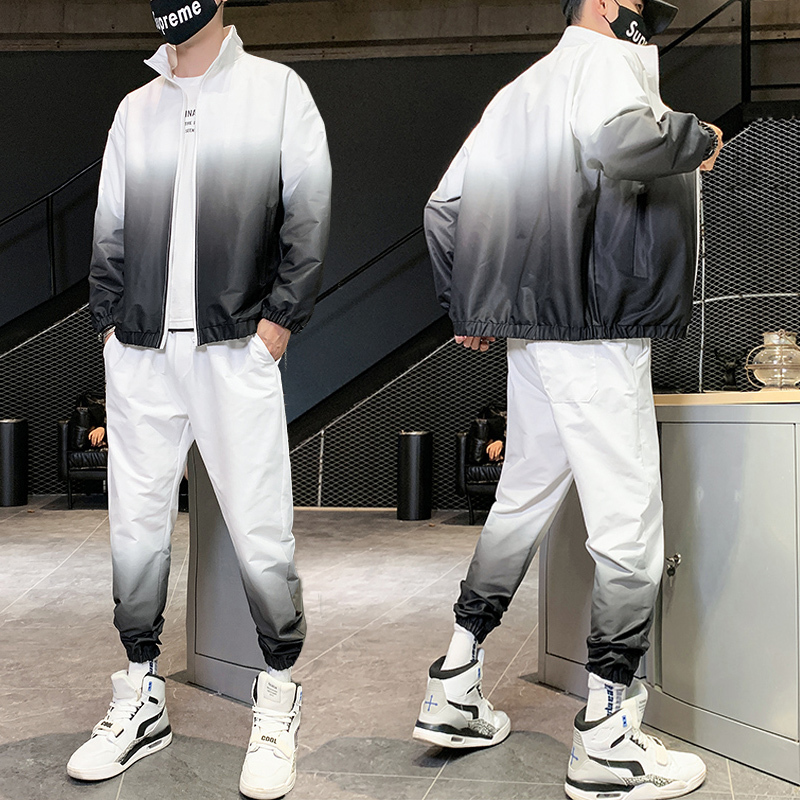 New Men's Outdoor Tracksuit, Casual Fashion 2021 Male Autumn Sweatpants Hip Hop Jackets + Harem Streetwear Pants Rzsv, Blue
New Men's Outdoor Tracksuit, Casual Fashion 2021 Male Autumn Sweatpants Hip Hop Jackets + Harem Streetwear Pants Rzsv, Blue