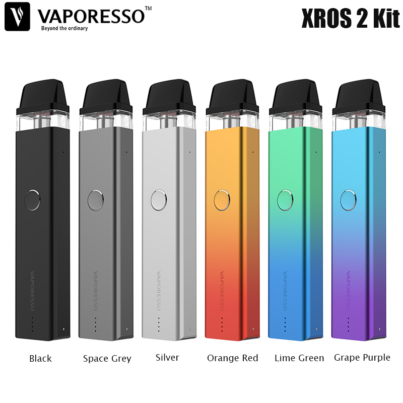 Vaporesso XROS 2 Kit 16W Max Output Built-in 1000mAh Battery with 2ml Pod Cartridge Adjustable Airflow SSS Leak-Resistant Technology Vape E-cigarette Authentic, Standard edition
Vaporesso XROS 2 Kit 16W Max Output Built-in 1000mAh Battery with 2ml Pod Cartridge Adjustable Airflow SSS Leak-Resistant Technology Vape E-cigarette Authentic, Standard edition
