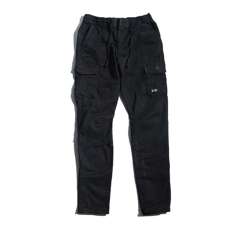 GlacialWhale Mens Cargo Pants Men Joggers Male Hip Hop Japanese Streetwear Vintage Trousers Jogging Khaki Pants For Men 210930