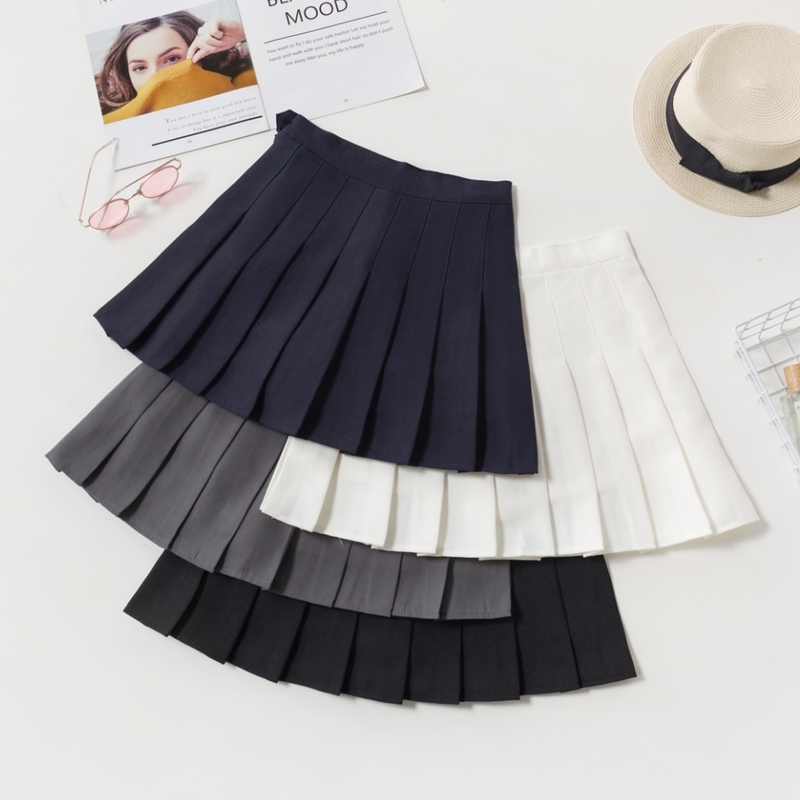 Women High Waist Cosplay Skirt Spring Summer Kawaii Denim Solid A-line Sailor Skirts Japanese School Uniform Mini 210608, Photo color
Women High Waist Cosplay Skirt Spring Summer Kawaii Denim Solid A-line Sailor Skirts Japanese School Uniform Mini 210608, Photo color