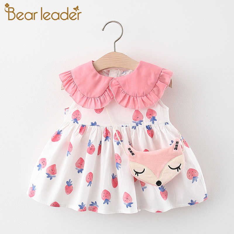Bear Leader Cute Baby Dresses with Bag Toddler Kids Baby Girls Clothes Casual Print Clothes Princess Dresses Girl Clothes 210708, Ah1665pink
Bear Leader Cute Baby Dresses with Bag Toddler Kids Baby Girls Clothes Casual Print Clothes Princess Dresses Girl Clothes 210708, Ah1665pink