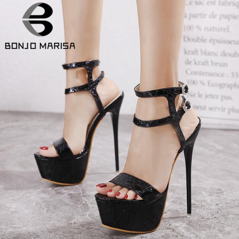 BONJOMARISA Sexy Hot Girls Platform Sandals Summer Buckle Thin Heel Thick Bottom Fashion Sandals Women New Arrival Shoes Woman, Black
BONJOMARISA Sexy Hot Girls Platform Sandals Summer Buckle Thin Heel Thick Bottom Fashion Sandals Women New Arrival Shoes Woman, Black