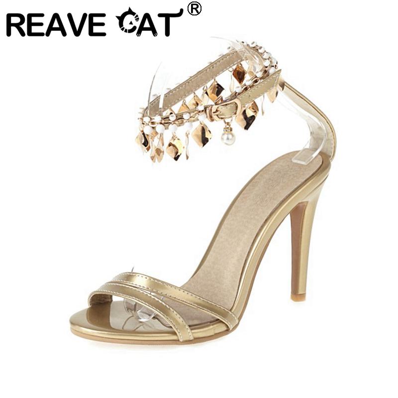 REAVE CAT New 2021 Ladies Sandals Peep Toe 10cm Thin High Heels Buckle Pearl Tassels Non-Slip Big Size Vintage Date Summer A3467, Black
REAVE CAT New 2021 Ladies Sandals Peep Toe 10cm Thin High Heels Buckle Pearl Tassels Non-Slip Big Size Vintage Date Summer A3467, Black